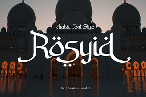 Rosyid-Arabic Font Style
