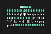 Badrock | Condensed Display Font, a Sans Serif Font by Ariya Works (Thumbnail 2 of 9)