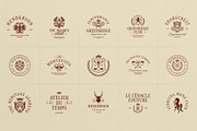 Old Money Vintage Logo Collection, a Branding & Logo Template by Vasya Kobelev (Thumbnail 11 of 17)