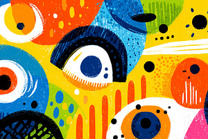 Vibrant abstract illustration with, an Abstract Photo by MistyDay