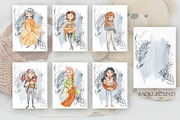 Lovely Knitting, an Illustration by Love Watercolor Store (Thumbnail 6 of 12)