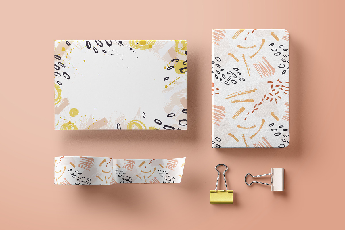Abstract cards, seamless patterns, a Decorative Illustration by Good Studio (Photo 24 of 30)