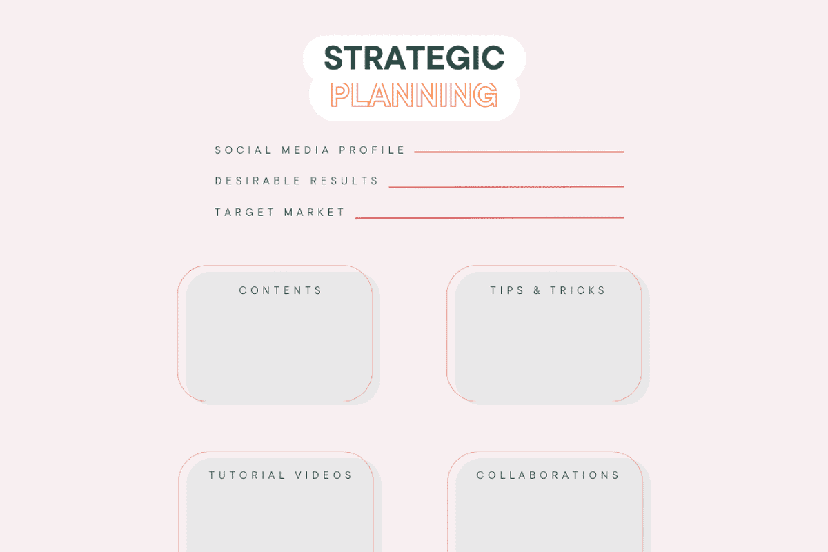 Social Media Planner, a Print Template by Brand Your Biz Co. (Photo 9 of 9)