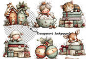 whimsical baby characters festive, an Illustration by one-touch (Thumbnail 9 of 10)