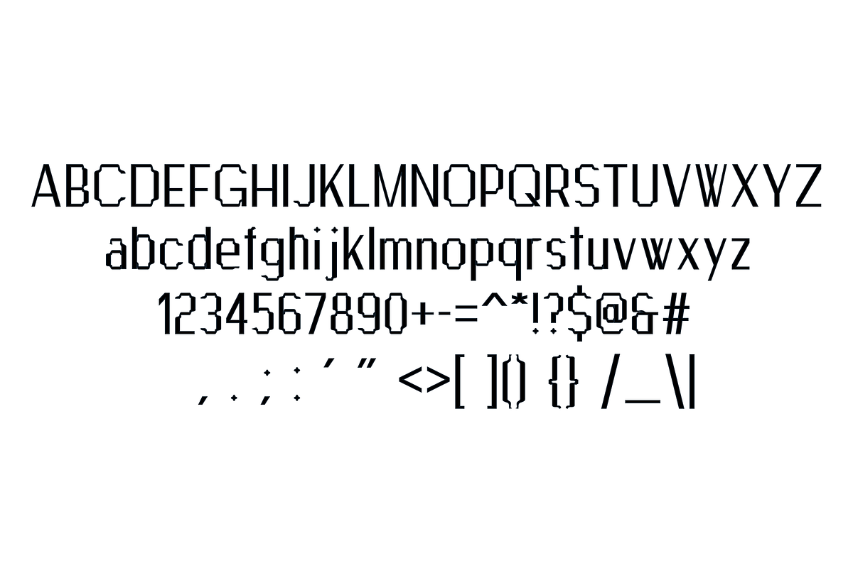 Crimpy - Modern Typeface, a Sans Serif Font by Made by Cap (Photo 2 of 5)