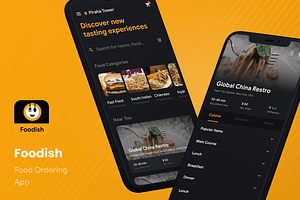 Multi Restaurant Food Ordering AppUI