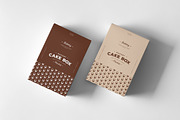 Cake Box Mock-up, a Packaging Mockup by Yogurt86 (Thumbnail 6 of 7)