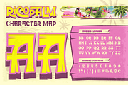 Ricopalm - Hawaiian Display Font, a Sans Serif Font by Artisan Themes (Thumbnail 2 of 12)