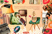 Retro 80s Aesthetic Collage Kit, an Object Graphic by Anzhelika (Thumbnail 6 of 9)