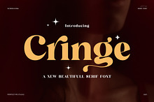 Cringe Elegant Serif Font