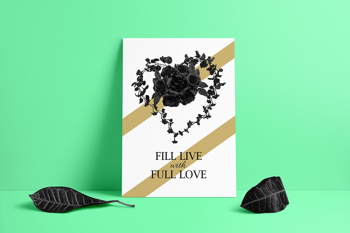 Noirose Wedding Design Set, an Object Graphic by lups design (Photo 5 of 11)