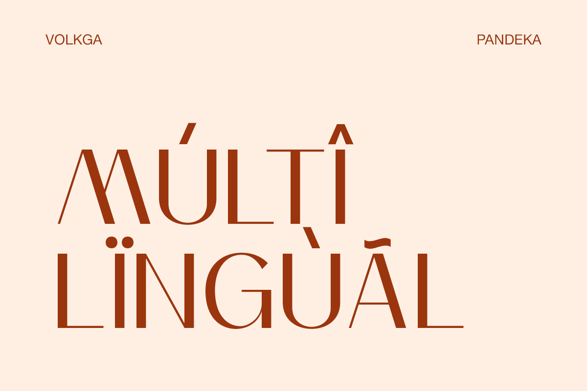 Volkga - Minimalist Skincare Font, a Sans Serif Font by Pandeka Studio (Photo 6 of 8)