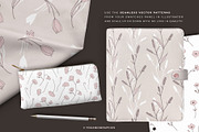 Dainty Floral Patterns Elements, a Pattern Graphic by Youandigraphics (Thumbnail 6 of 17)