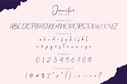 Jennifer Signature Fonts [+Logo], a Script Font by Good Java Studio (Thumbnail 9 of 12)