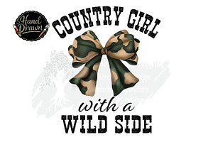 Country Girl With a Wild Side Camo