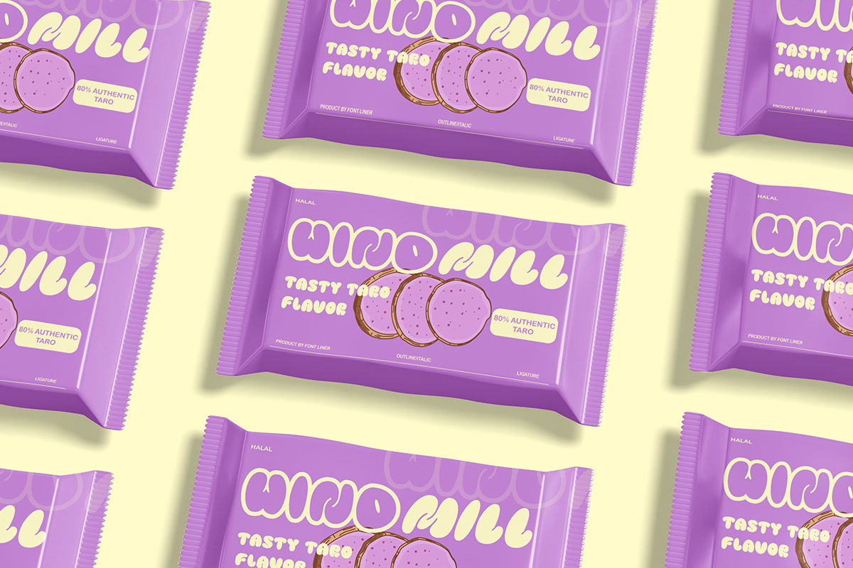 Playful Bubble, a Sans Serif Font by Font Liner (Photo 5 of 12)
