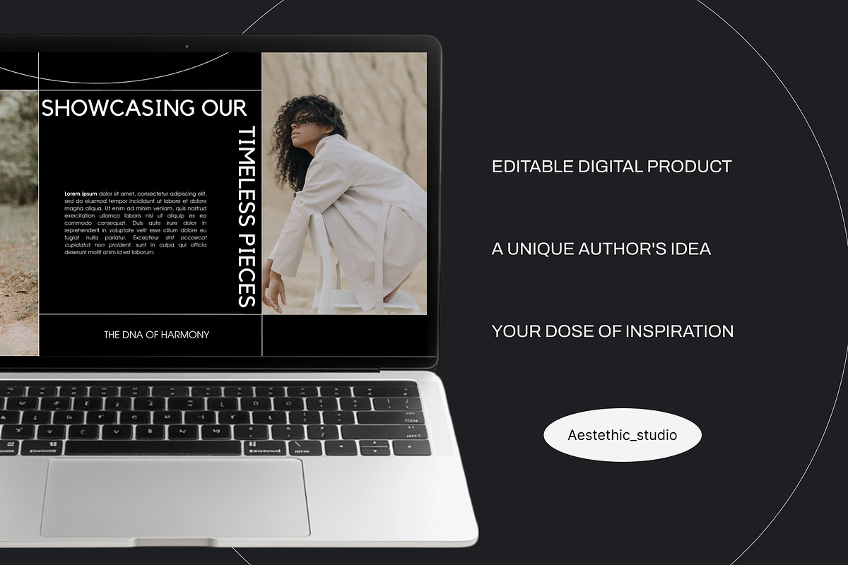 HARMONY - Fashion Canva Presentation, a Templates & Theme by AESTETHIC_STUDIO (Photo 8 of 9)