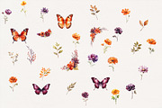 Harvest Bloom Watercolor, an Object Graphic by Digital Vintage (Thumbnail 5 of 8)