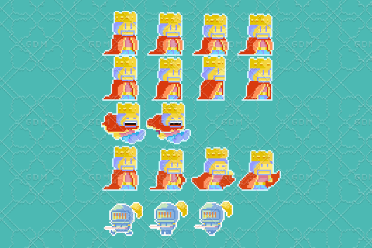 32x32 Fantasy Platformer Gamepack, an Illustration by Fassous game assets (Photo 2 of 4)