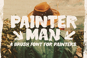 Painterman Brush Font