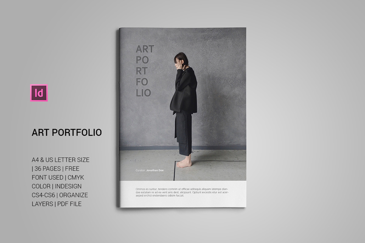 Art Portfolio, a Magazine Template by Bookrak Graphic Design (Photo 1 of 20)