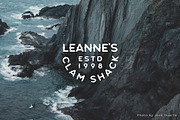 Heart of the Sea, a Font by McLetters (Thumbnail 5 of 6)