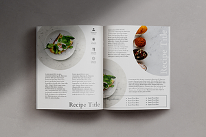 SALE! Recipe Book Template