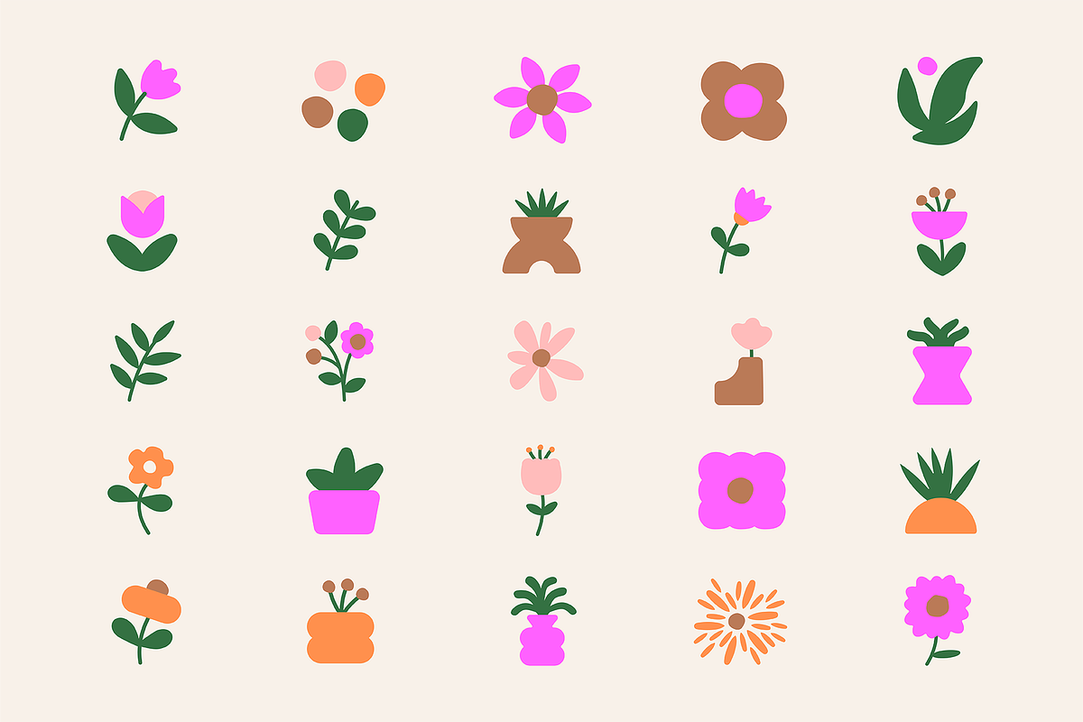 Floral and Plant Illustrations, an Illustration by IlloBob (Photo 3 of 9)