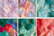 Alcohol Ink Circles Patterns, a Pattern Graphic by Black Bird Studio (Thumbnail 2 of 5)