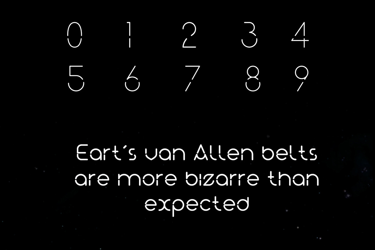 Neuron - Spatial Typeface preview 7