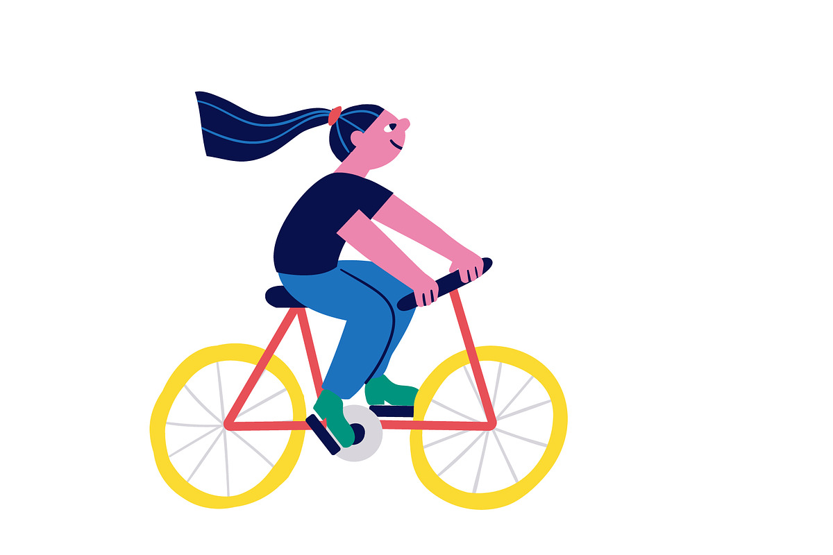 Cartoon people vector bundle, a Person Illustration by Vector_Art (Photo 7 of 15)