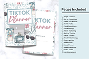 TikTok Printable Planner & Workbook, a Stationery Template by Jennifer Magri Templates (Thumbnail 7 of 8)