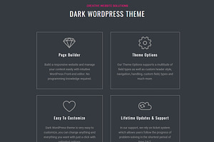 Dark WordPress Theme & Templates