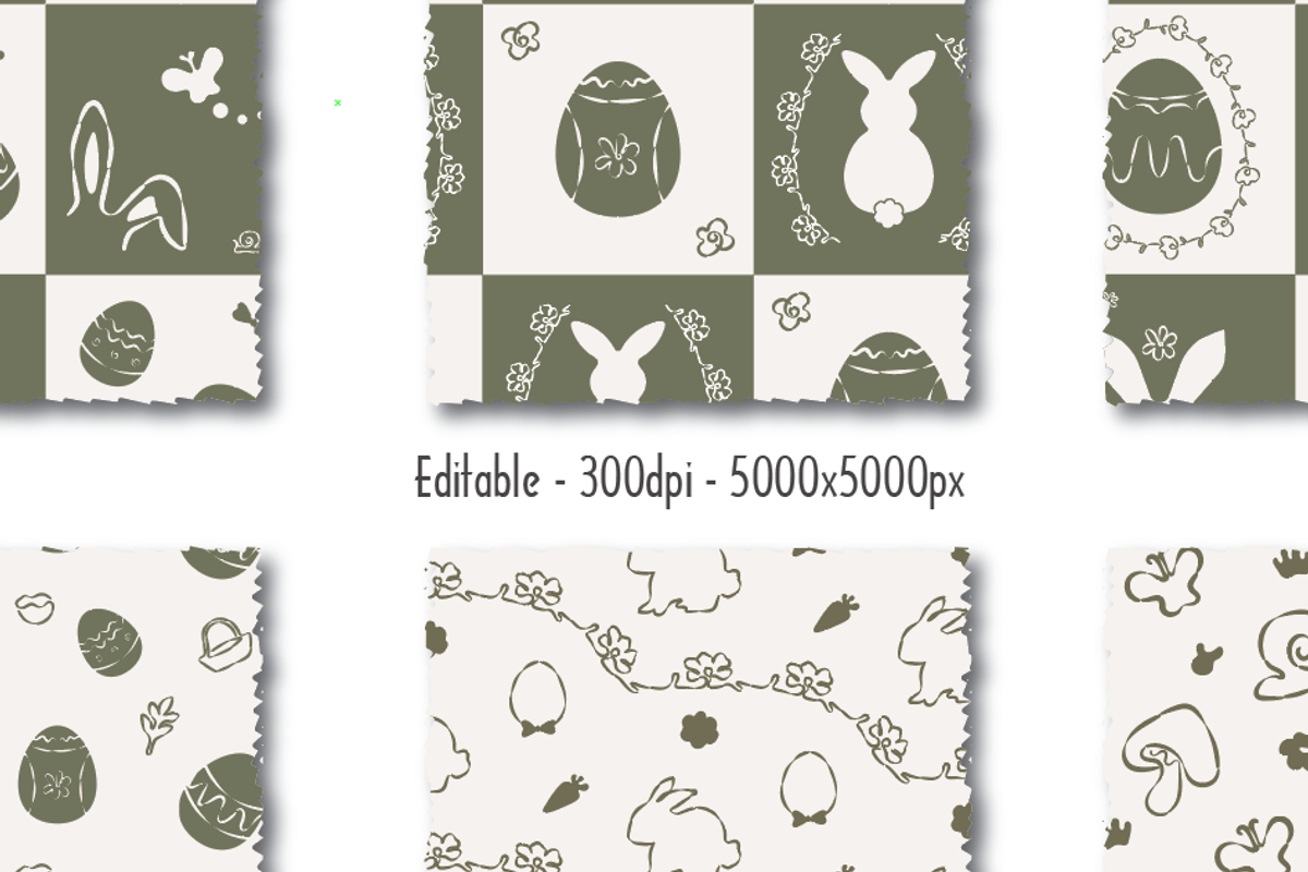 Easter Patterns, a Pattern Graphic by feverfew.an (Photo 3 of 7)