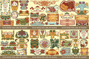 Covers Art Nouveau - mega set, a Decorative Illustration by Stanislav Kharchevskyi (Thumbnail 2 of 10)