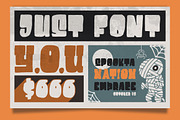 Destone - 2 Styled Font, a Slab Serif Font by Garisman Std (Thumbnail 4 of 10)