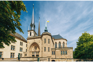 Notre-Dame Cathedral, Luxembourg is, an Architecture Photo by Our Amazing World