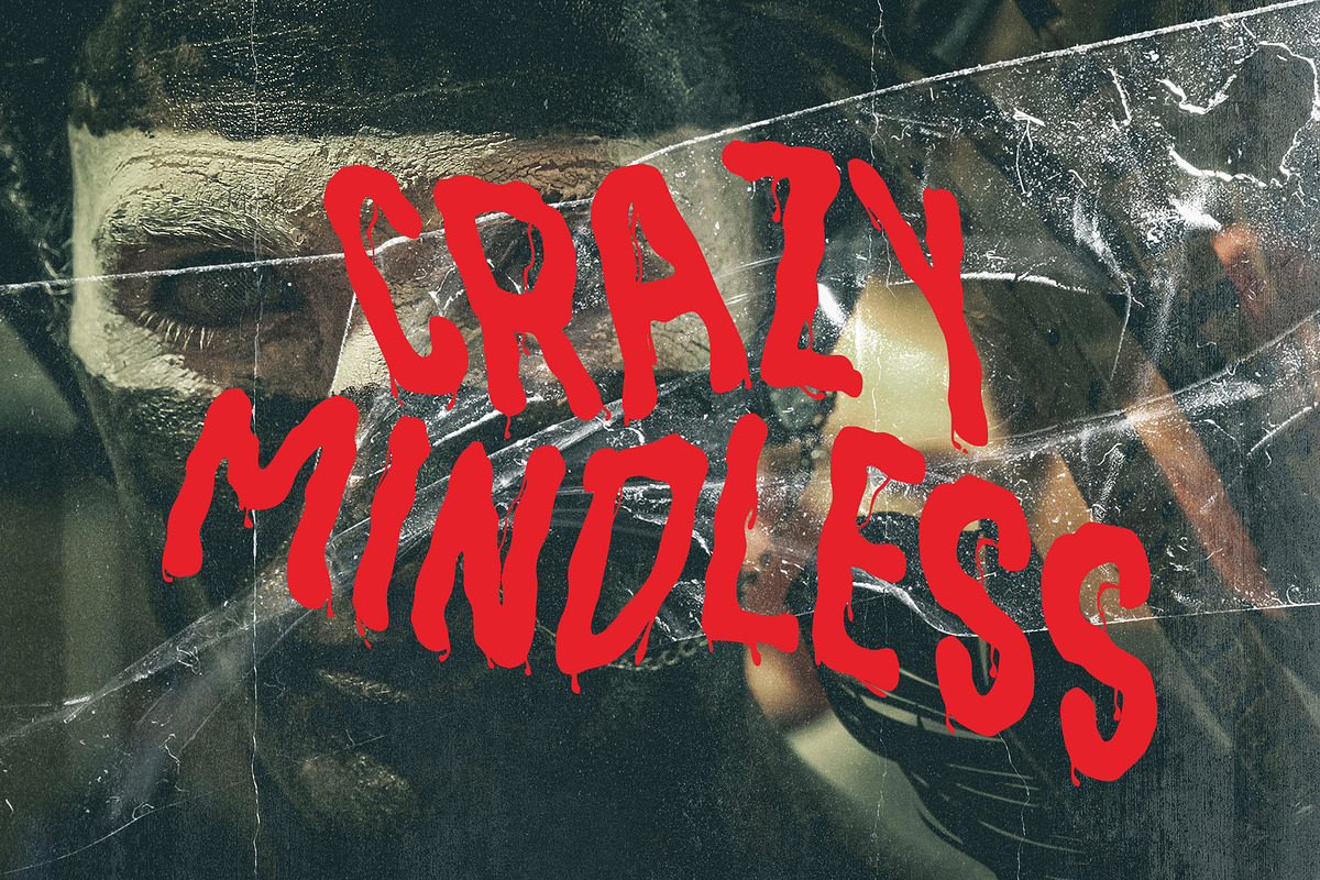 NCL HALLOWEEN DANGER - Bloody Horror, a Handwritten Font by Enxyclo Studio (Photo 2 of 10)