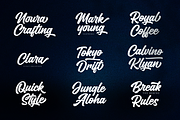 Couraged Bold Modern Script Typeface, a Script Font by Namara Creative Studio (Thumbnail 8 of 13)