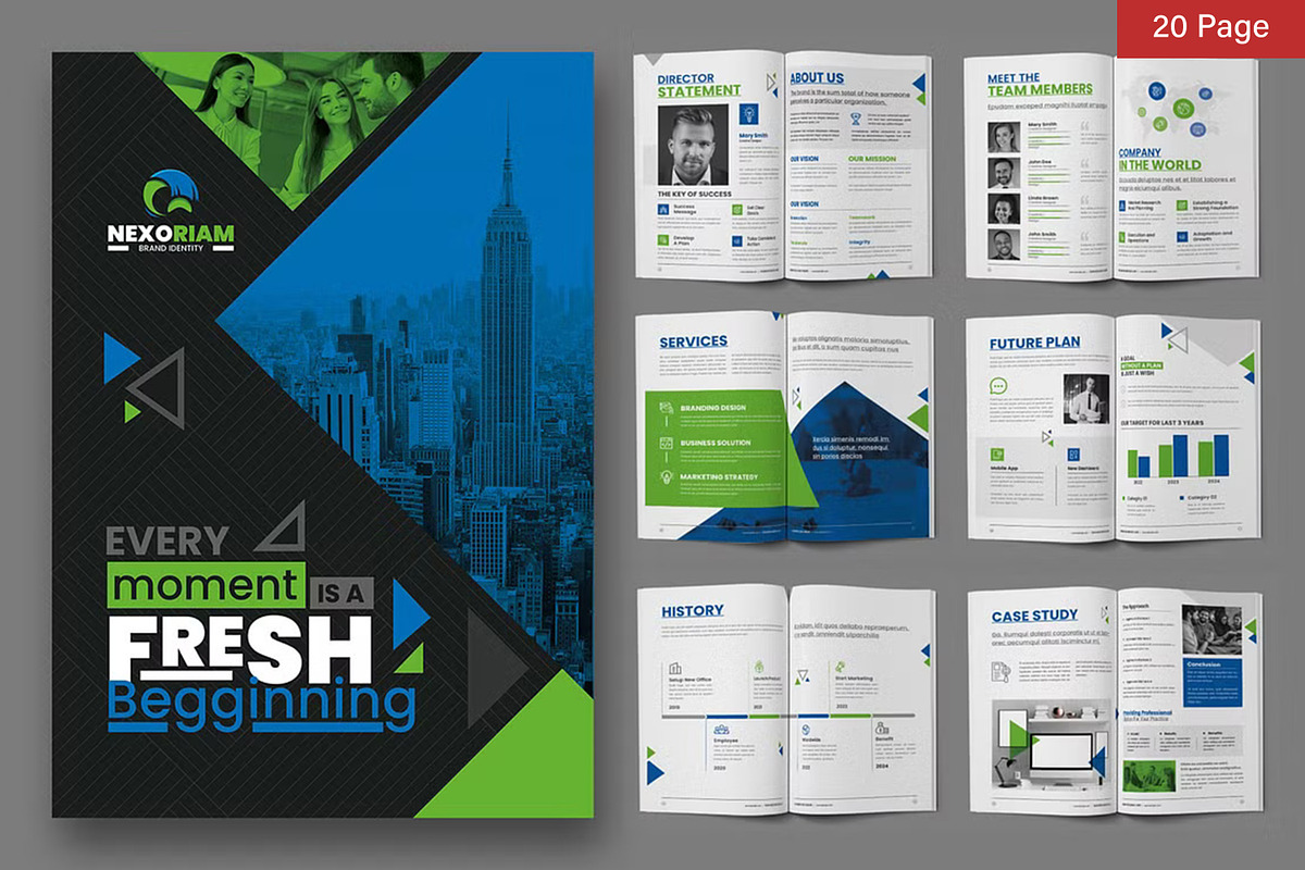 Brochure Bundle, a Brochure Template by ContestDesign (Photo 11 of 42)