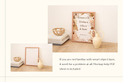 Frame Mockup Minimal Natural, a Print Template by LOPEstudio (Thumbnail 5 of 5)