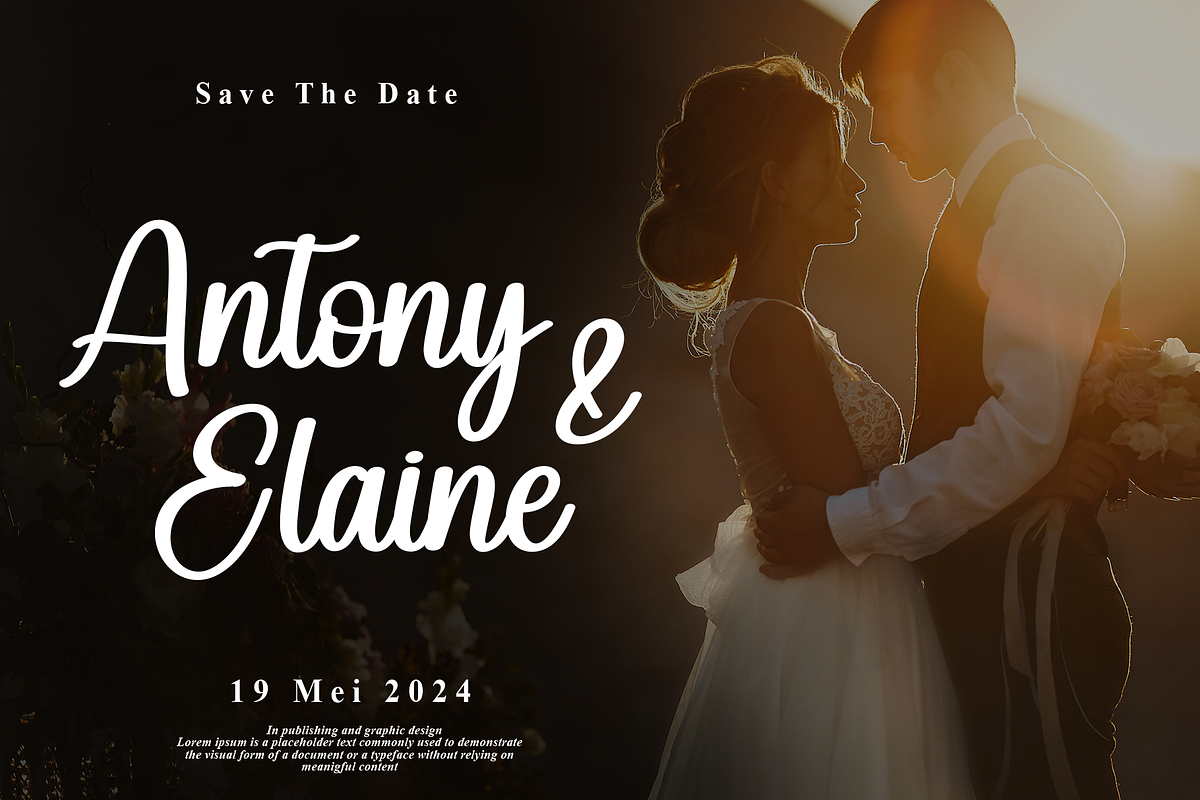 Black Sample | Script Font, a Handwritten Font by Scratchones (Photo 2 of 9)