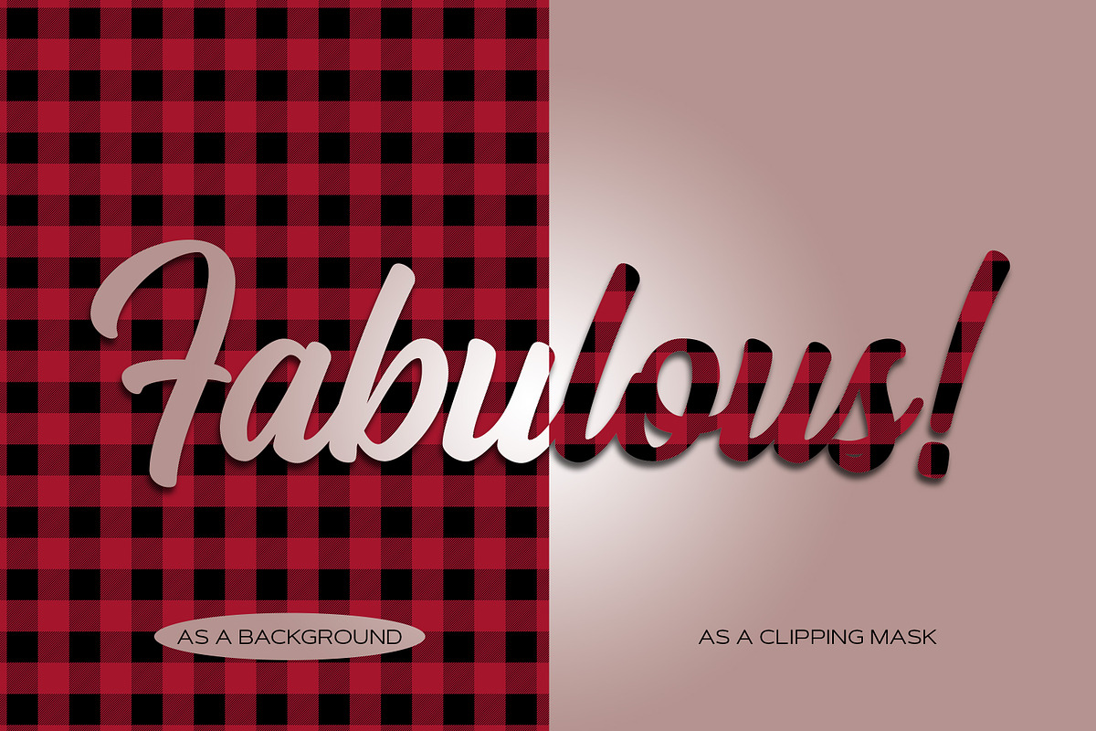 Wintery Buffalo Plaid and Patterns, a Pattern Graphic by Skritch Studio (Photo 3 of 3)