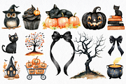 Little Boo Halloween Clipart, a Decorative Illustration by ClipArtCharm (Thumbnail 6 of 6)