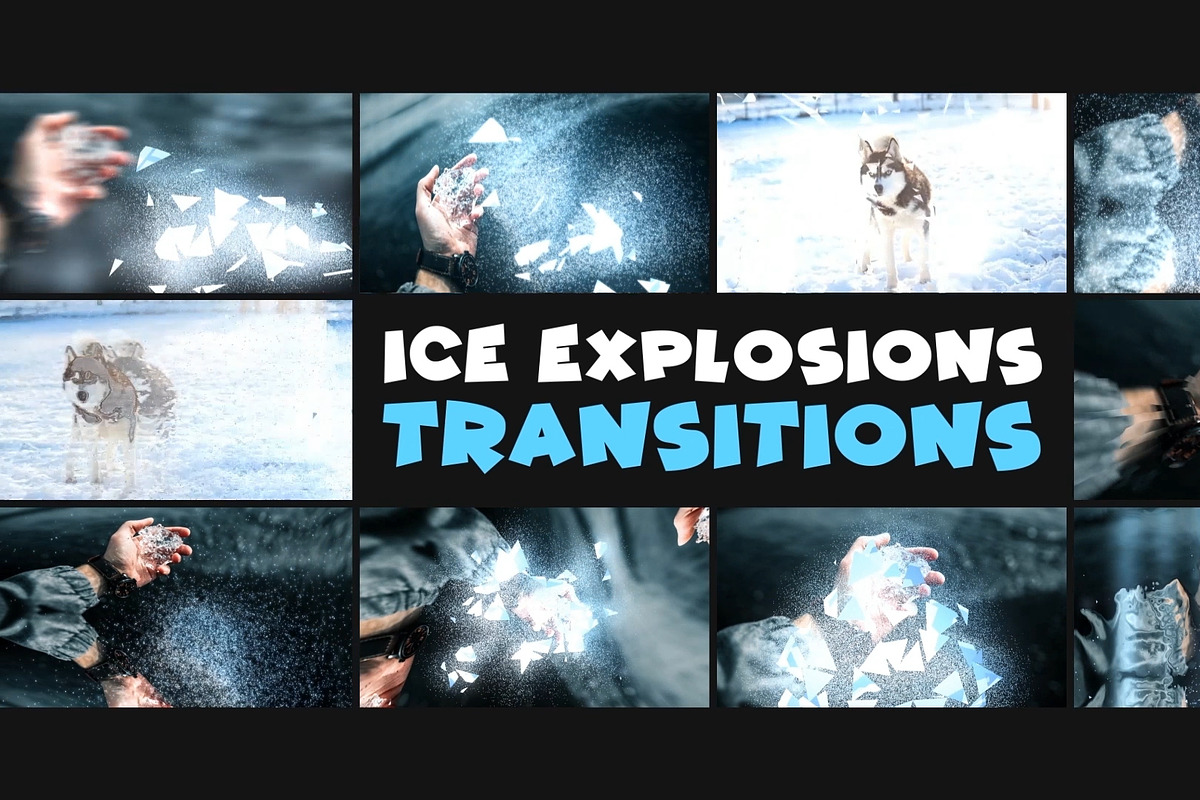 Ice Transitions | After Effects