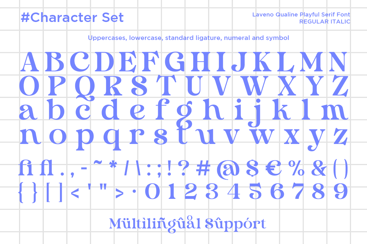 Laveno Qualine - Playful Serif Font, a Font by Say Studio (Photo 10 of 11)