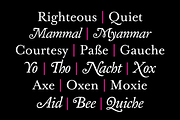 Kirimomi Swash, a Serif Font by Wordshape (Thumbnail 3 of 5)