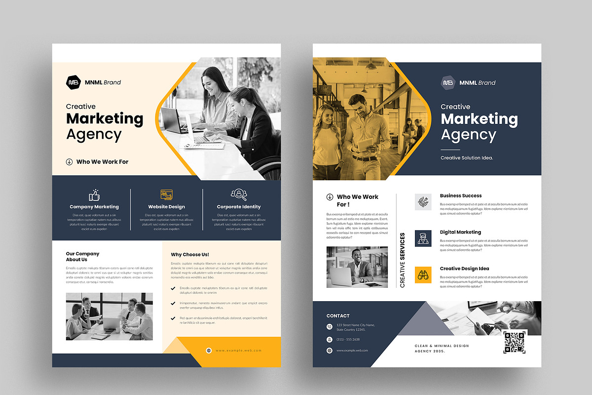 Corporate Business Flyer Template, a Flyer Template by NorthPeak (Photo 2 of 6)