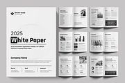 White Paper Template Design, a Brochure Template by ContestDesign (Thumbnail 1 of 3)