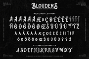 OKA - Blouders, a Serif Font by ilhamtaro (Thumbnail 9 of 10)
